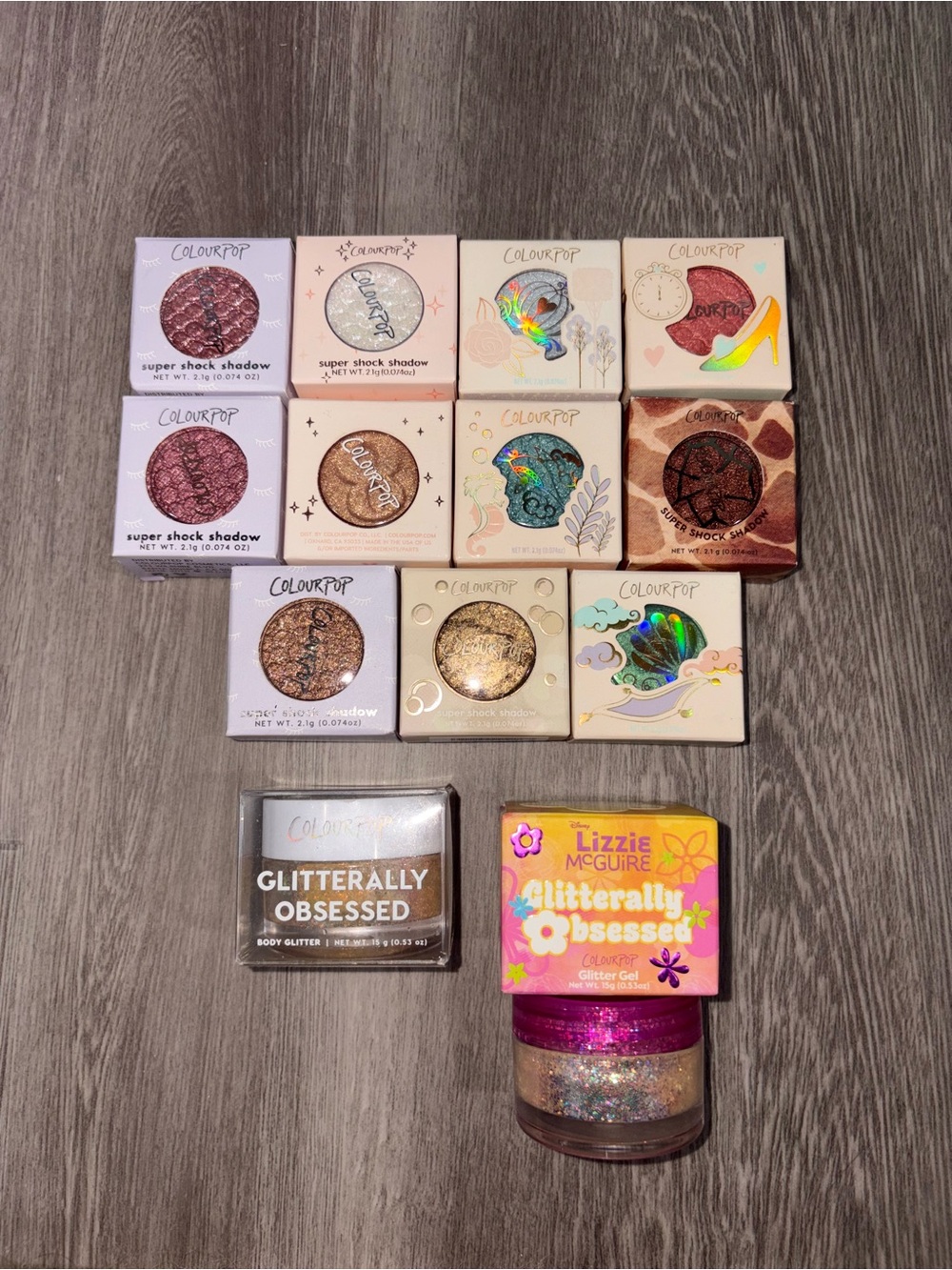 ColourPop Glitter Eyeshadow & Glitter Set — Multicolor